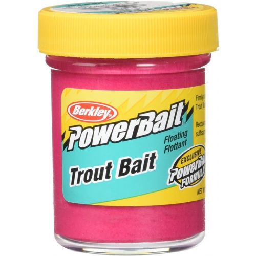 028632035498 - PowerBait uden glimmer - FLUORESCENT RED