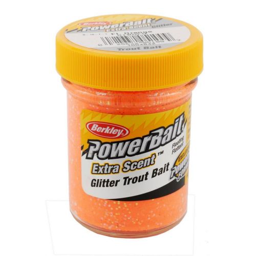 028632051009 - PowerBait med glimmer - FLUORESCENT ORANGE