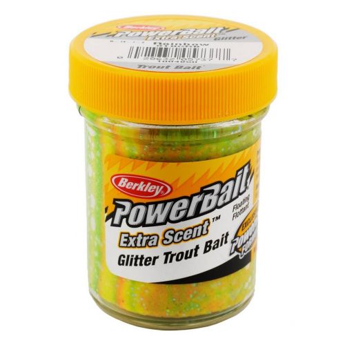 028632057377 - PowerBait med glimmer - RAINBOW ekstra scent