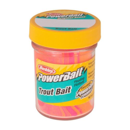 028632116081 - PowerBait med glimmer - SHERBET (rød / orange) ekstra scent