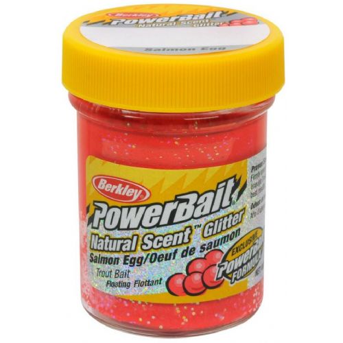 028632522165 - PowerBait med glimmer - SALMON EGG RED