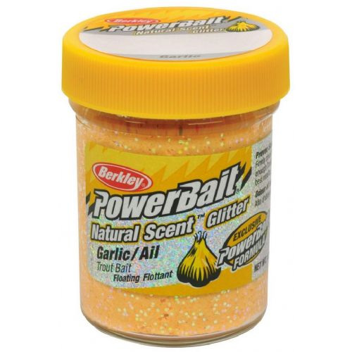 028632522202 - PowerBait med glimmer - YELLOW med hvidløg