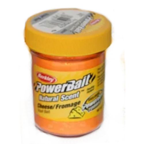 028632725337 - PowerBait med glimmer - FLOURESENT ORANGE med ost