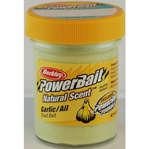 028632725344 - PowerBait med glimmer - LIGHT GREEN med ost