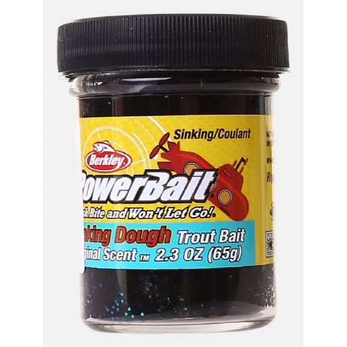 028632933152 - PowerBait med glimmer - SINKING BLACK