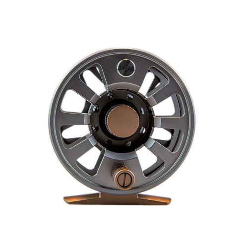 047708797450 - FLY REELS - SAWATCH LARGE ARBOUR FLY REEL 3/4 WT. - Model:SMR34 - GUN METAL/BRONZE