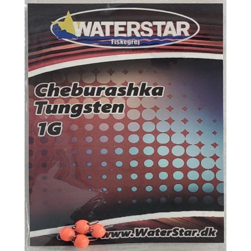 747191998340 - Waterstar Tungsten Cheburashka Head -  4 stk. - 1 gram